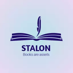 Elegant Open Book Design Symbolizing Learning in Salon Logo Template