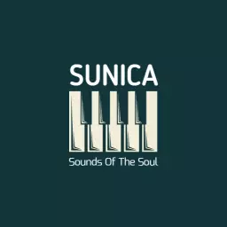 Elegant Piano Keys Representing Unique Band Experience Logo Template