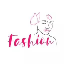Elegant Pink and Black Design Representing Feminine Fashion Logo Template
