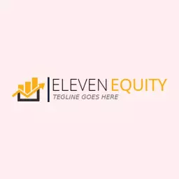 Elegant Pink and Yellow Financial Consultancy Company Logo Template