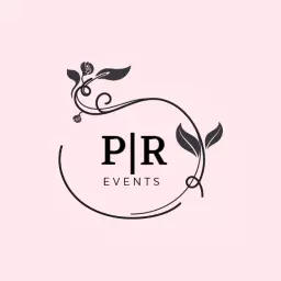 Elegant Pink Floral Design for Event Planner Services Logo Template