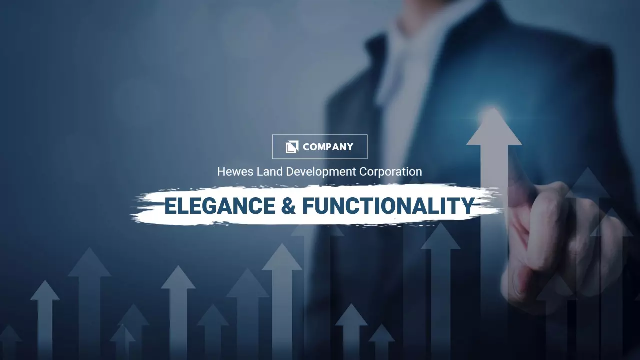 Elegant Professional Business Growth Theme YouTube Banner Template