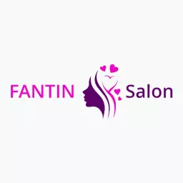 Elegant Purple and Pink Beauty Design for Salon Logo Template
