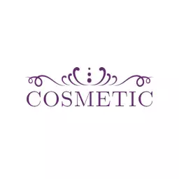 Elegant Purple Design Representing Sophisticated Cosmetic Logo Template