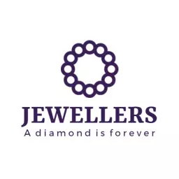 Elegant Purple Diamond Ring Design for Jewelry Logo Template