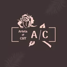Elegant Rose Design Symbolizing Love in Wedding Logo Template