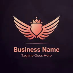Elegant Rose Gold Create Luxury Brand Identity Logo Template