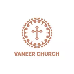 Elegant Rose Gold Floral Design Embracing Faith Logo Template