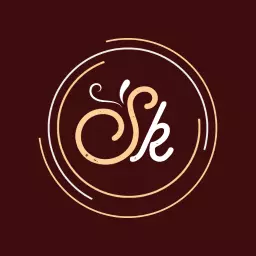 Elegant Round Circle Monogram Design for Stylish Branding Logo Template