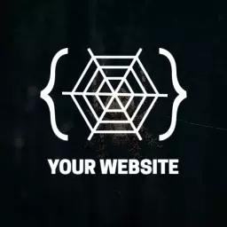 Elegant Spider Web Design Perfect for Your Website Logo Template