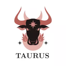 Elegant Taurus Bull Design Representing Zodiac Astrology Logo Template