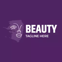 Elegant Watercolor Design Showcasing Beauty and Style Logo Template