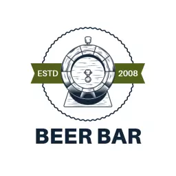 Elegant Wine Barrel Design Showcasing Upscale Wine Bar Logo Template