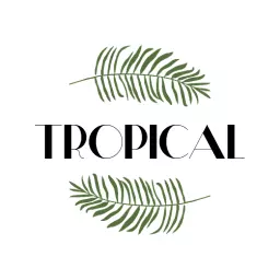Embrace Lush Greenery for a Tropical Escape Logo Template