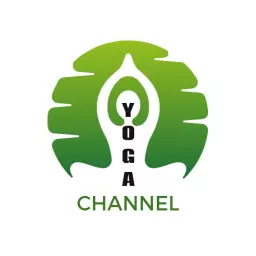 Embrace Nature with a Calm Green Yoga Channel Logo Template