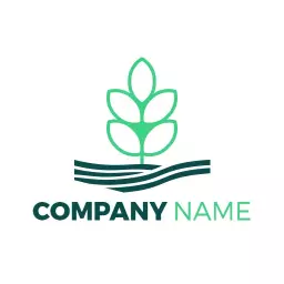 Embrace Nature with Eco Friendly Green Leaf Design Logo Template