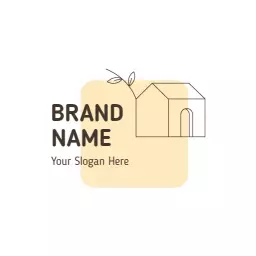 Embrace Simple Elegance in Minimalist Home Design Logo Template