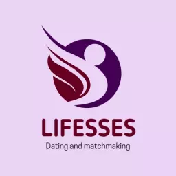 Embracing Connections Through Modern Dating and Matchmaking Logo Template