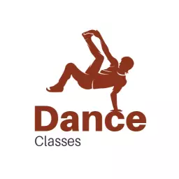 Energetic Dance Moves Inspire Exciting Classes Logo Template