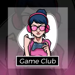 Energetic Gamer Girl Design Emphasizing Esports Game Club Logo Template