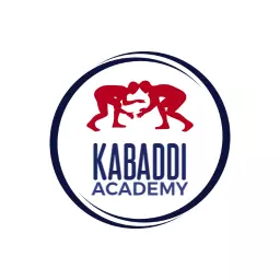 Energetic Red and Blue Kabaddi Moves at Training Academy Logo Template