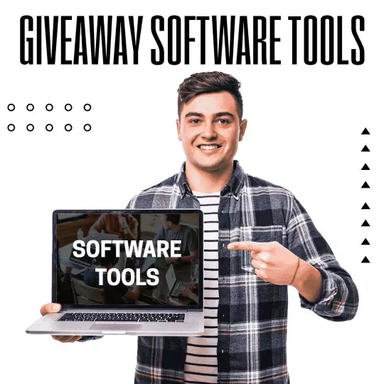 Energetic Software Tools Giveaway for Business Promotion Ad Template