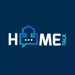 Engaging Blue Home Communication for Meaningful Conversations Logo Template