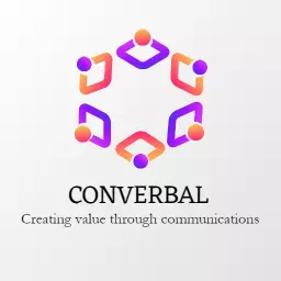Engaging Colorful Connections in Effective Communication Logo Template