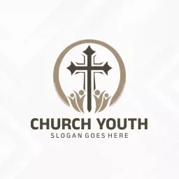Engaging Community for Church Youth with Empowering Symbolism Logo Template