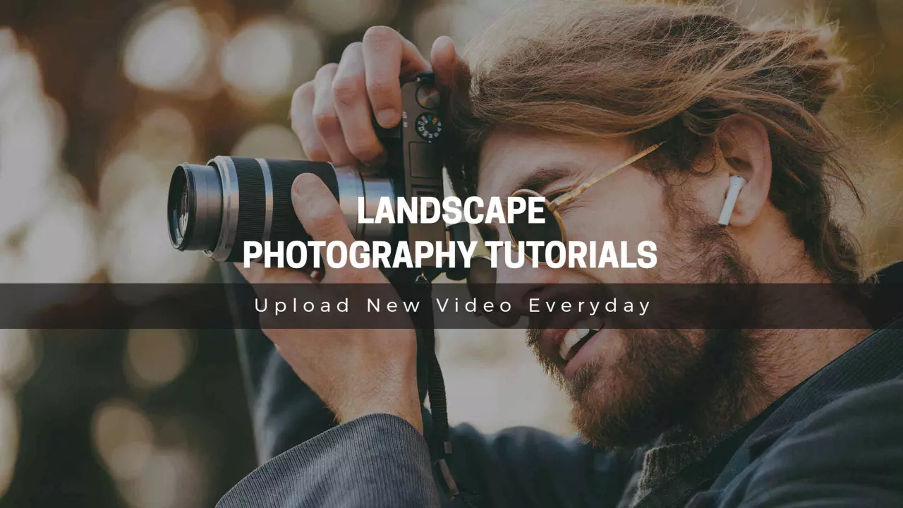 Engaging Landscape Photography Tutorials for Everyday Learning Banner Template