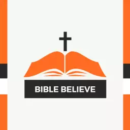 Engaging Orange and Black Theme for Bible Study Logo Template