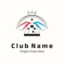 Engaging Playground Scene Featuring Cornhole Game Excitement Logo Template
