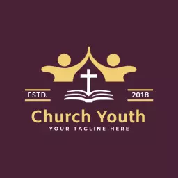 Engaging Youth in Faith with Community and Spirit Logo Template