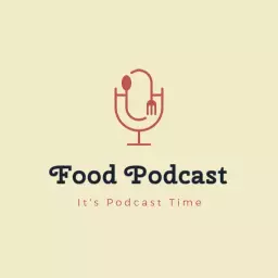 Enjoy Delicious Recipes with Engaging Food Podcast Logo Template