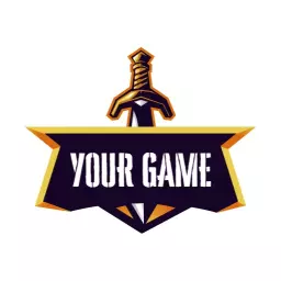 Epic Sword Design Representing Your Gaming Adventure Logo Template