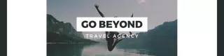 Escape into Adventure with Travel Agency LinkedIn Banner Template