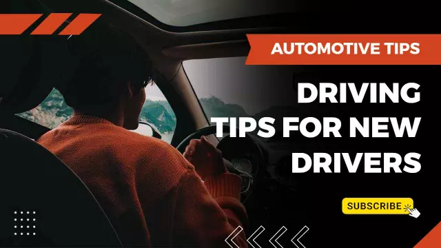 Essential Driving Tips New Drivers Car YouTube Thumbnail Template