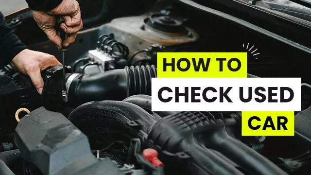 Essential Tips for Checking Used Car YouTube Thumbnail Template