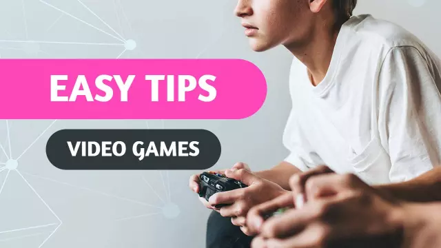 Essential Video Game Tips Beginner's Guide Gaming YouTube Thumbnail Template