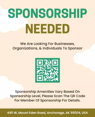 Event Sponsorship Request Informational Flyer Template