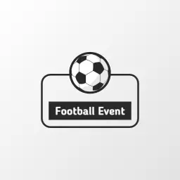 Exciting Black and White Design for Football Event Logo Template