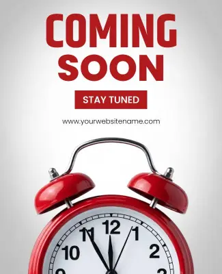 Exciting Coming Soon Poster Template