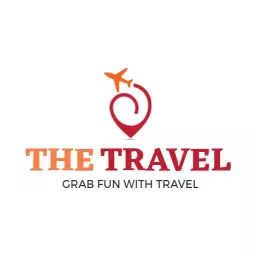 Exciting Red Heart and Airplane for Travel Lovers Logo Template