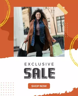 Exclusive Retail Shopping Event Flyer Template