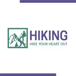 Explore Beautiful Trails with Passionate Hiking Adventures Logo Template