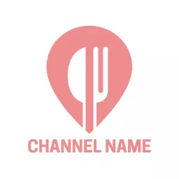 Explore Delicious Recipes on this Cooking Channel Logo Template