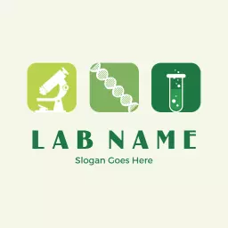 Explore Innovative Microscopes in Modern Science Logo Template