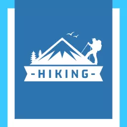 Explore Majestic Mountains and Adventure Trails Hiking Logo Template