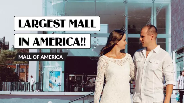 Exploring Largest Mall in America Experience Trending YouTube Thumbnail Template