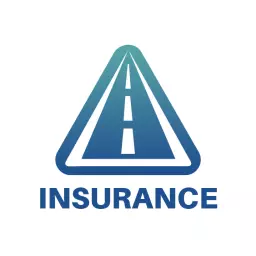 Exploring Secure Routes with Dependable Insurance Solutions Logo Template
